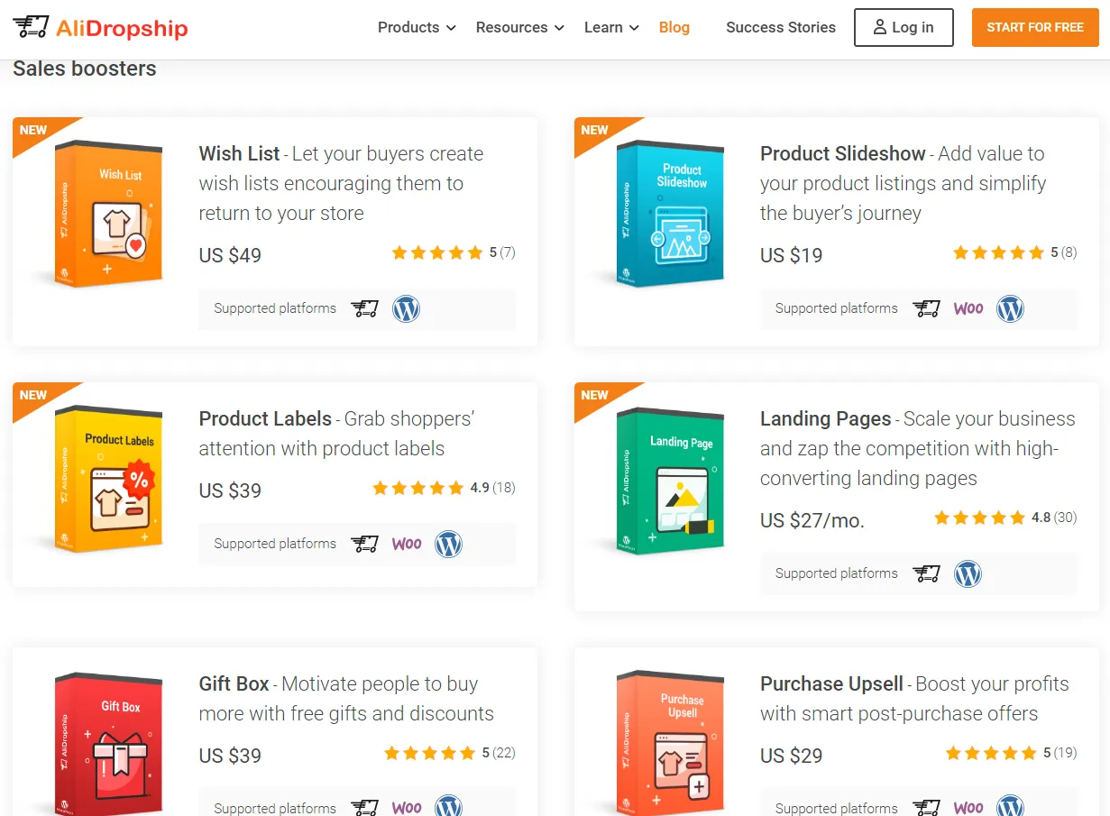 AliDropship Integration of Third-Party Software 